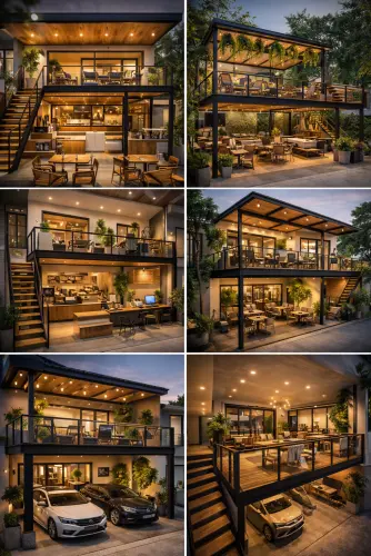Mezannine Cafe Modern di Sudirman